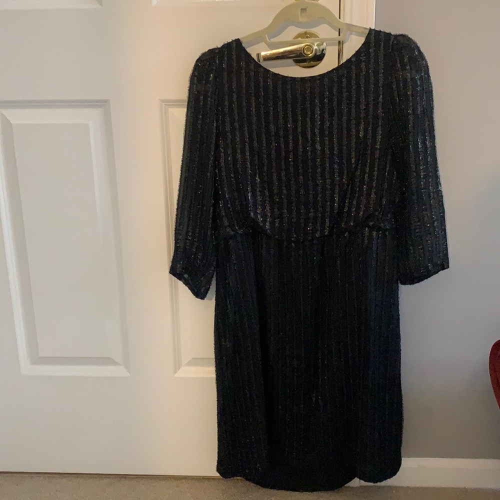 Alice and Olivia black dress